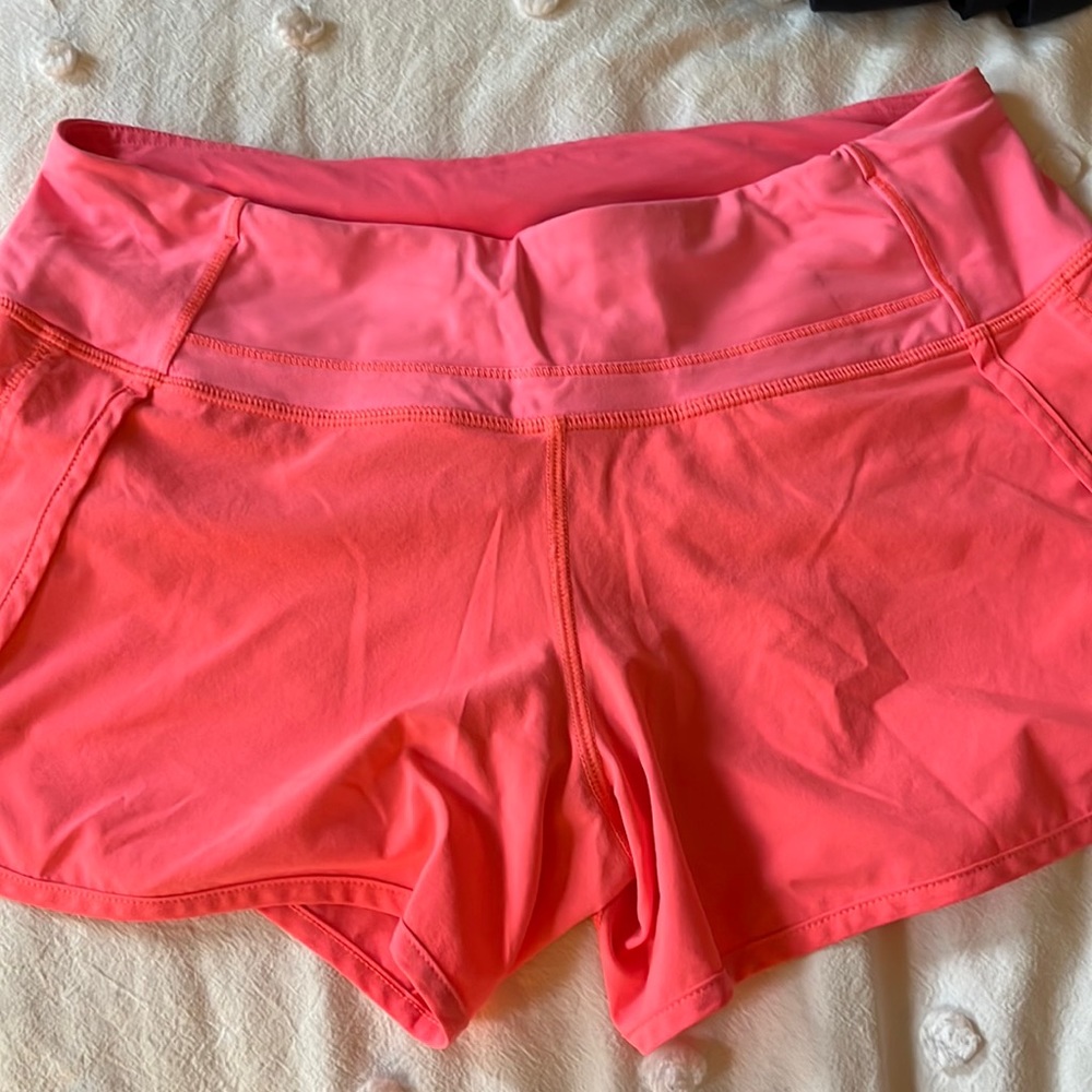 Pink Lululemon Shorts